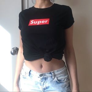 Super black T-shirt